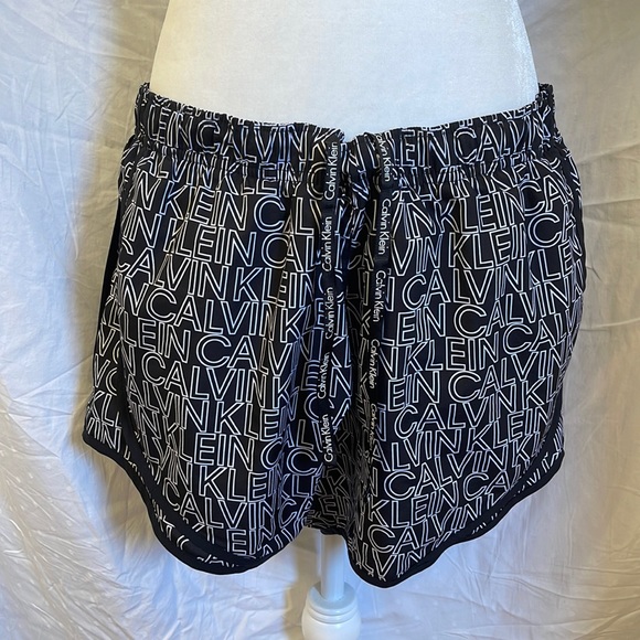 Calvin Klein Womens Running Shorts Xl 
